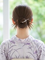 と和 巣鴨 【浴衣ヘアセット】韓国風タイトな大人カチモリ