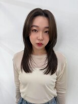 ロア 四条河原町店(LoRE)&nbsp;くびれヘアハイライトカラーアンプレラカラーレイヤーカット