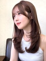アンフィニー 銀座(ANFINI) 似合う前髪/顔周りカット/前髪カット/サイドバング/銀座
