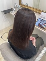 ユアーズヘアー 秋田店(yours hair)&nbsp;髪質改善トリートメントロングスタイル☆ベージュカラー