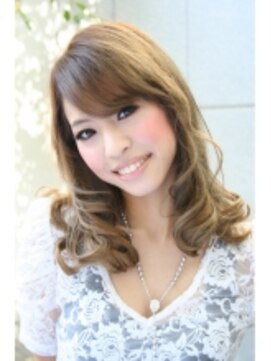 ヘア サルーン マイア 町田駅店(hair saloon maia) ミディアムスタイル２　セミディカール