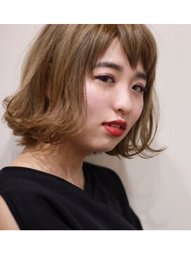 ゼン(ZEEN) 『ネイビーアッシュ』外ハネボブ