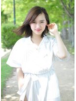 ヘアーアンドスパ フェリーチェ ミチ 野田屋町店(HAIR&SPA felice MICHI) ラフミディアム