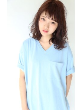 アンリー(Anree) 【Anree】チェリーレッド×ミディアム