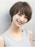 ひし形小顔ショート