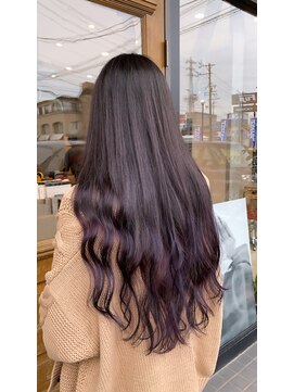 クルニエ(crenier) crenierで作るグラデーション＠ダークバイオレット●