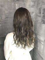 ヘアサロンエム 渋谷店(HAIR SALON M) 外ハネボブ/アッシュブラウン/ネオウルフ/デザインカラー