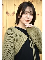 ブゾン(buZon)&nbsp;【buZonブゾン】シースルーバング×外ハネロブ