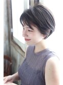 くびれ大人可愛い/美シルエット×小顔ショートボブ/柏/柏駅/d