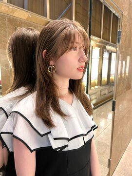 ノク(nok) フレンチベージュ_ネビージュこなれミディ