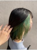 ボブスタイル/インナーカラー【安佐南区】