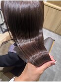 【艶髪】イノアカラーラベンダーブラウン