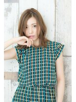 アリエス Aries 上赤江店&nbsp;【Aries上赤江/富山市】大人ナチュラルミディアム　ゆるウェーブ