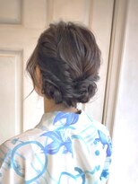 ほめられ大人ガーリーヘアセット浴衣/新宿/新宿三丁目