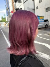 インデックスヘアーユー 錦糸町店(in'dex hair - U)&nbsp;カシスパープル[錦糸町/錦糸町ブリーチ/ケアブリーチ]