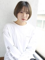 バース(BIRTH)&nbsp;天神【BIRTH】くびレイヤー×丸みショート×ことりベージュ