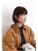 タッセルボブ×ディープボルドー　Genta