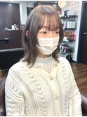 くびレイヤー/シースルーバング/韓国/髪質改善[stylist竹田] 