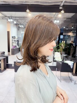 ファンナギンザ(FaNNa ginza) フェイスレイヤー/くびれミディ/韓国ヘア/シースルーバング/前髪