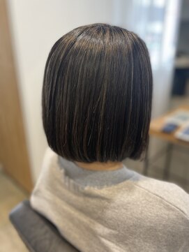 フェリチタ フィロ 大泉学園(FELICITA filo) ストレートボブ×地毛にハイライト