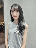 ブルー(Blue)&nbsp;Blue～ブルベ     韓国テイスト  ウェーブ～