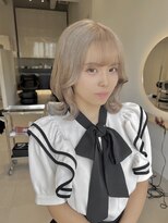 ソル 栄矢場町(SOL)&nbsp;ミルクティーグレージュ/ミルクティーベージュ/名古屋美容院