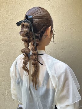 プランタンシエル(printemps CIEL) あみおろしヘア