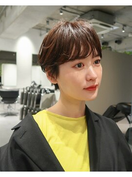 フィルムス 表参道(FILMS) ココアベージュ/黒髪/クラゲヘアー/オリーブグレー/ボブ/表参道