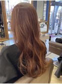 コテ巻きスタイリング
