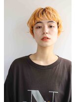 リブ(Live) オレンジカラー_ブリーチカラー_ハイトーン