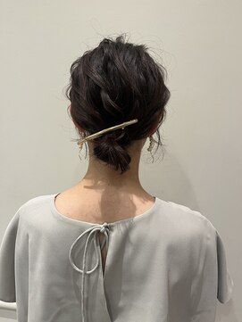 ソイルアヴェダ ららぽーと沼津店(SoilAVEDA) ゆるっとまとまるシニヨン