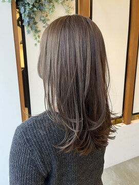 サラビューティーサイト 志免店(SARA Beauty Sight) 【琉希也style】赤みのないカラーへ☆透明感オリーブベージュ