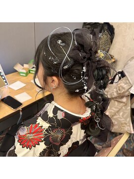 アチーブ 三宮(Achieve) 卒業式ヘアセット