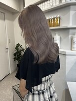 ペレ 渋谷(PELE)&nbsp;イメチェン/ホワイトブロンド/外ハネボブ/美髪/渋谷