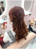 ガーリースタイル/心斎橋/ヘアメ/セットサロン