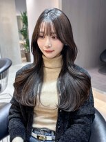 ロンドクロエ 横浜(Lond Chloe)&nbsp;イメチェン外ハネボブ美髪ワイドバング顔周りレイヤーカット