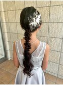 【Nanaka】キッズお呼ばれヘアセット♪/編みおろし