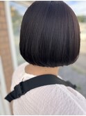 ミニボブヘア カラー ヘッドスパ トリートメント