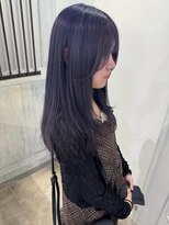 シー ヘアデザイン(see hair design)&nbsp;ブルーラベンダー/ブリーチ/ダブルカラー/レイヤーカット