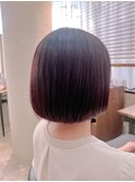 ショート/ボブ/ナチュラルストレート