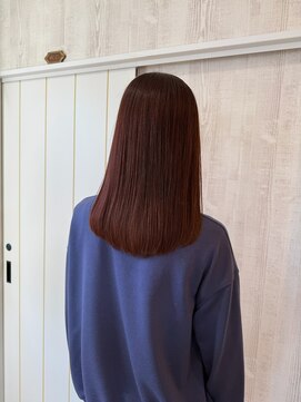 ヘアーアンドライフミルコ(miRuko) ピンクブラウン