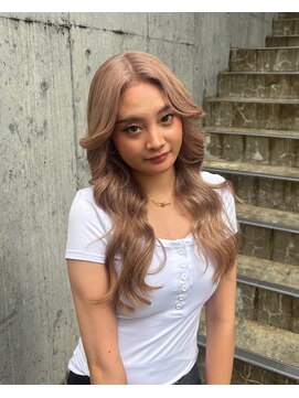 ティアム 渋谷店(Tiam shibuya) 伸ばしかけヘア/小顔ヘア/ブリーチなしカラー/髪質改善