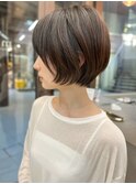 ショート/ショートボブ/ショートヘア/ショートカット/表参道