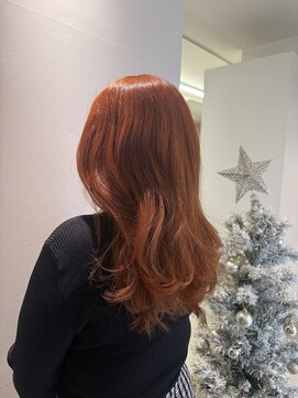 オレンジカラー　　暖色カラー