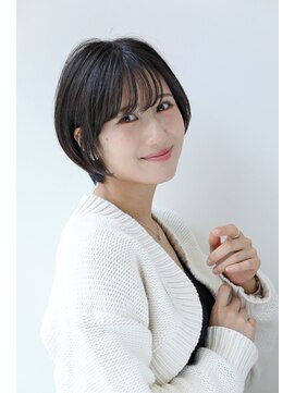 丸みショートボブ