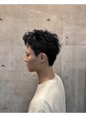 【大人男子】韓国風短髪　ニュアンスパーマ