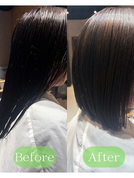 ヘアーロール(Hair Role) ★ ナチュラル質感 切りっぱなしボブ★