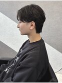 MEN’S HAIR/波巻きツイストスパイラル/リバースセンターパート