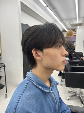 ステージ(STAGE) 面長に似合うシースルーマッシュ