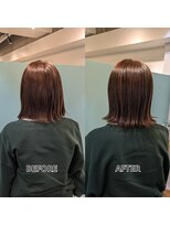 アミエ 大和店(ami e)&nbsp;ヘアエステコース+カラー+カット・髪質改善・縮毛矯正・白髪染め
